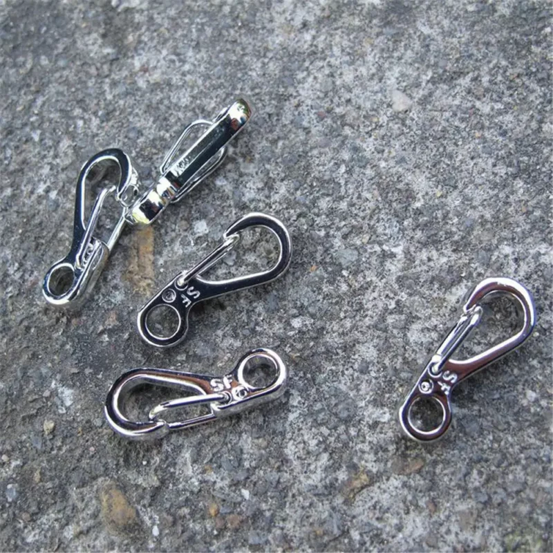 10 Pack Mini Sf Lente Gesp Multifunctionele Klimmen Knop Karabijnhaak Sleutel Gesp Gesp Camping Apparatuur Kamp Malzemeleri - Image 4