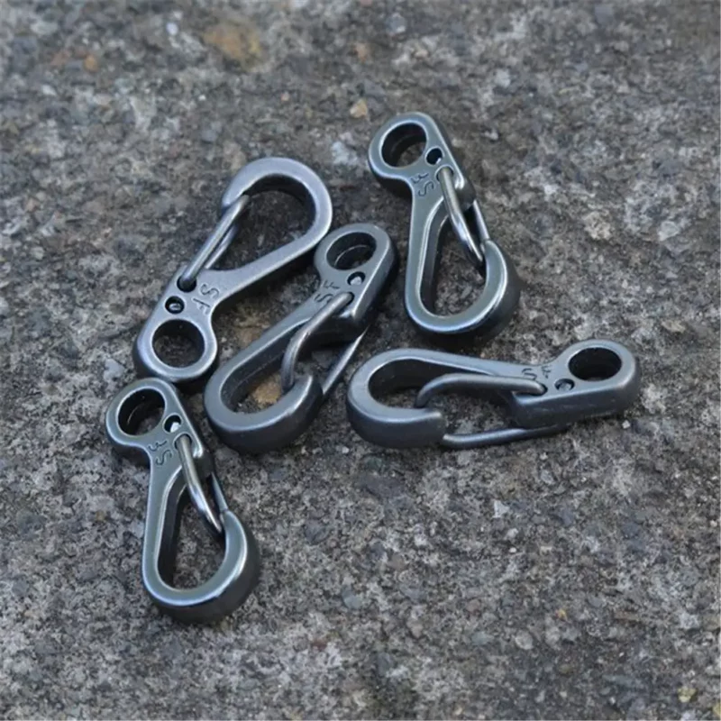 10 Pack Mini Sf Lente Gesp Multifunctionele Klimmen Knop Karabijnhaak Sleutel Gesp Gesp Camping Apparatuur Kamp Malzemeleri - Image 3