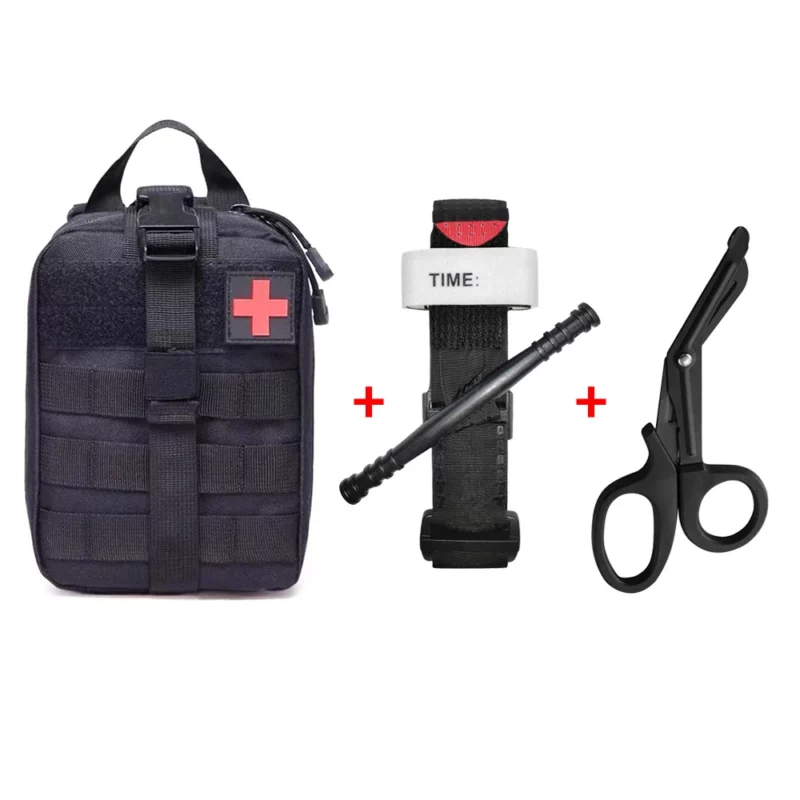 Tactische Kat EHBO-Kit Noodpakket Outdoor Draagbare Bergsport Pocket Training Tourniquet Set Veldkamp Opbergtas