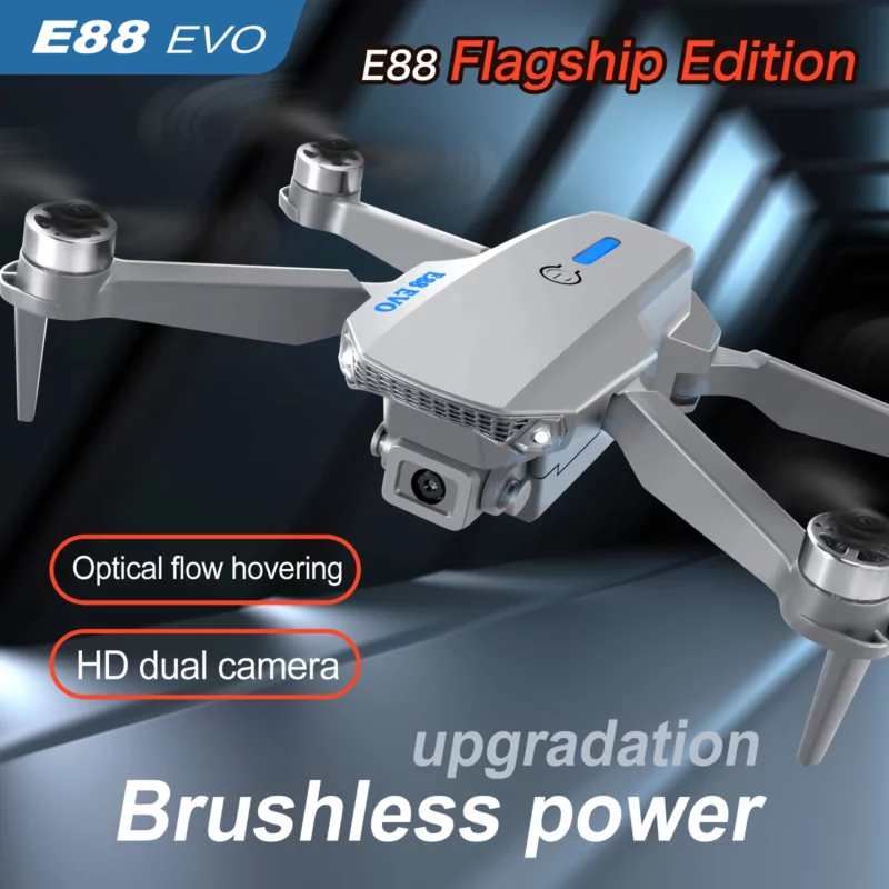 Nieuwe 2024 E88 Evo Upgrade Uav Krachtiger Borstelloze Motor 4K Professionele Hd-Camera Onze Motoren Zijn Duurzamer dan Andere - Image 4