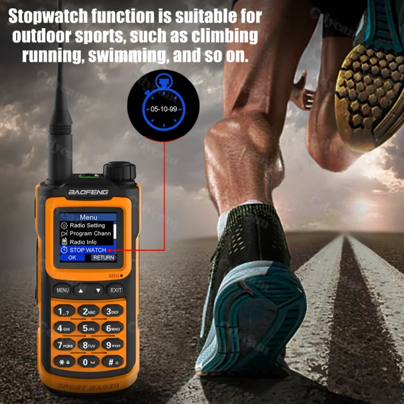 2025 Baofeng UV-G30 Pro Walkie Talkie Lange afstand Draagbare 1000-kanaals Ham FM-radio's UHF VHF USB-C Opladen 2-weg radio Waterdicht - Image 4