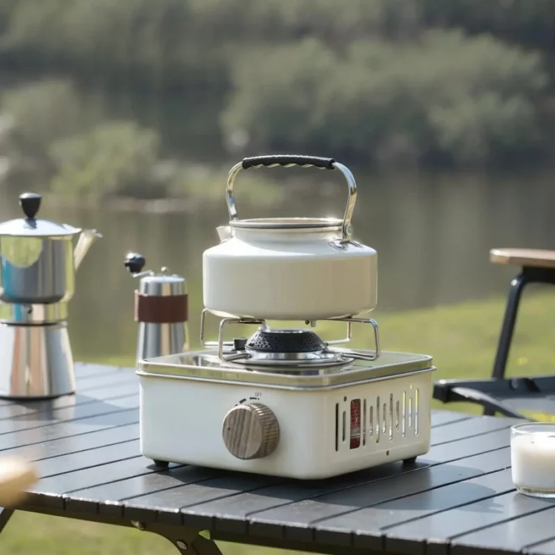 Kampeerbenodigdheden Campinggasfornuis 2800W Hoge vuurkracht Draagbare cassetteoven 캠핑 Itt Outdoor gasbrander Picknickkamp