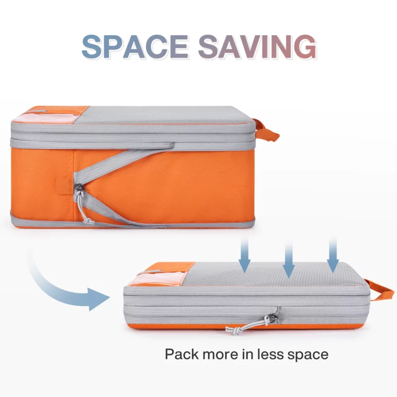 BAGSMART Verpakkingsblokjes Compressie Opbergtas Reizen Lichtgewicht Koffer Organisator Accessoires Bagage Organisator Reistas - Image 2