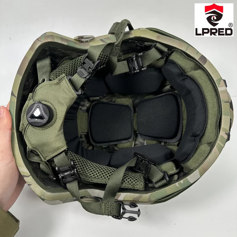 Lpred Snelle 100% Aramide Hoog Gesneden Ballistische Helm Niveau Nij Iiiia Kogelvrije Snelle Helm Legerhelm. 44 Met Wendy 3.0 2024 Nieuw - Image 2