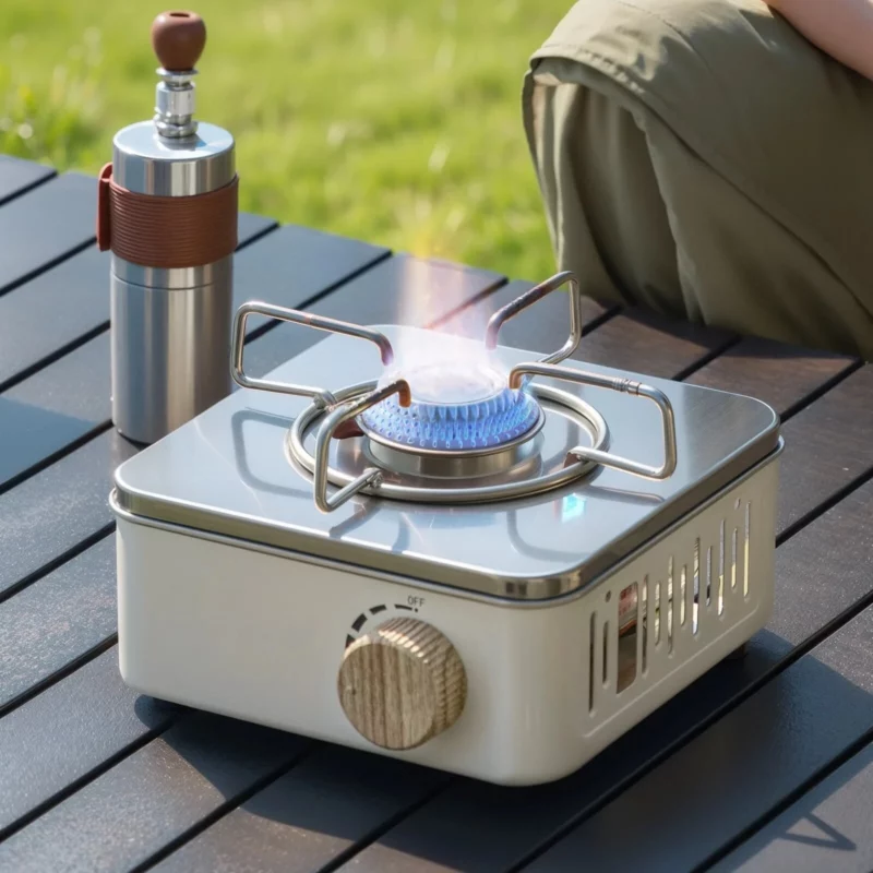 Kampeerbenodigdheden Campinggasfornuis 2800W Hoge vuurkracht Draagbare cassetteoven 캠핑 Itt Outdoor gasbrander Picknickkamp - Image 4