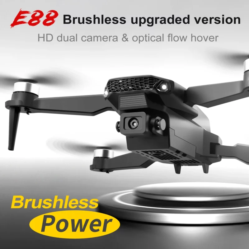 Nieuwe 2024 E88 Evo Upgrade Uav Krachtiger Borstelloze Motor 4K Professionele Hd-Camera Onze Motoren Zijn Duurzamer dan Andere - Image 5