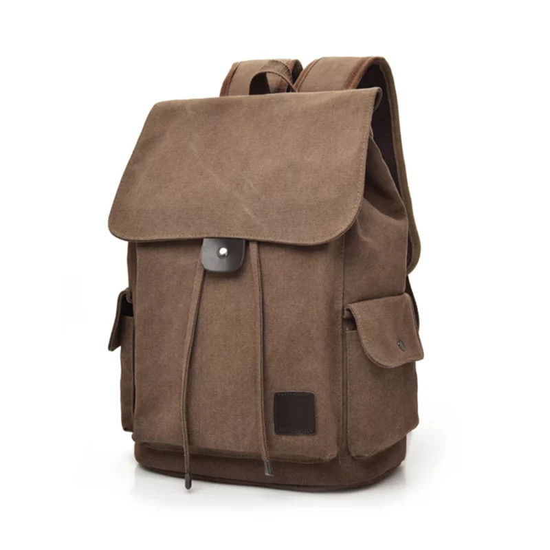 Nieuwe Hoge Kwaliteit Canvas Mannen Rugzak Grote Schouder Schooltas Rugzak Voor Jongens Reizen Mode Camping Tassen Mode Eenvoudige Tassen