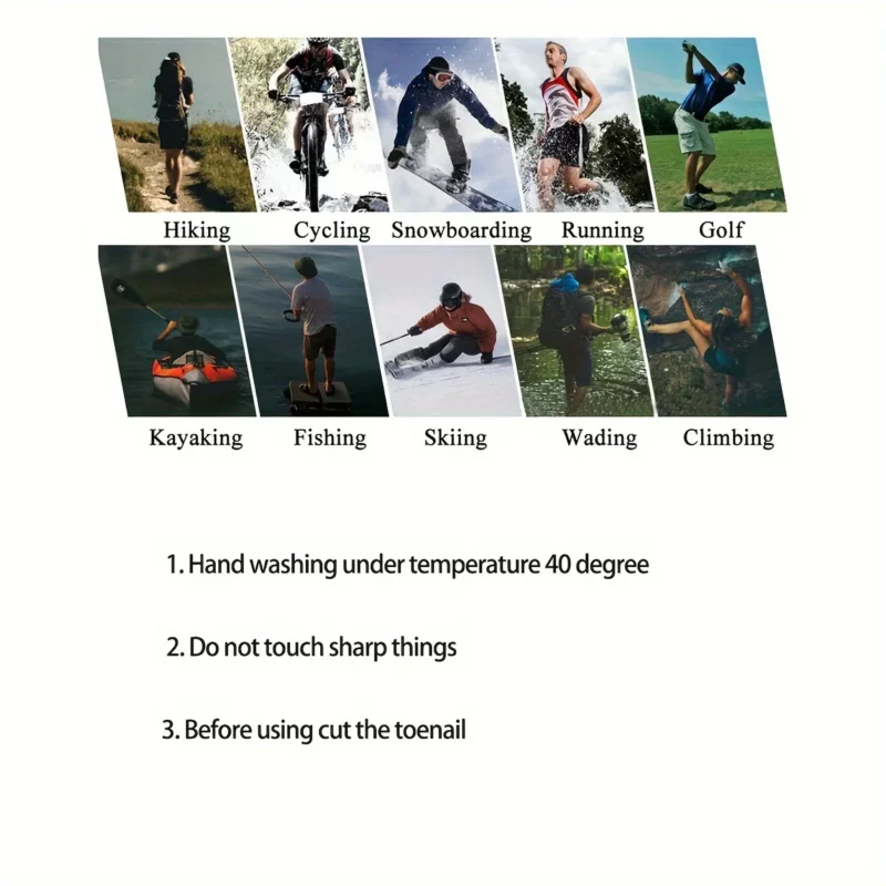 Waterdichte sokken Ademend Buiten Waterdicht Wandelen Waden Kamperen Winter Skiën Sok Rijden Sneeuw Warme waterdichte sokken - Image 2